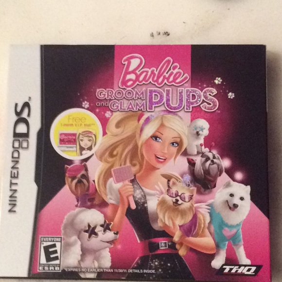 Nintendo Games Nintendo Ds Barbie Groom Glam Pups Poshmark